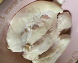鶏ササミの梅和え作り方1写真