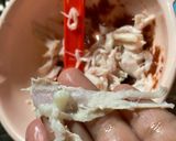鶏ササミの梅和え作り方5写真