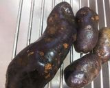 頂き物!!(゜ロ゜ノ)ノ紫メークイン作り方1写真