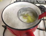 ごぼうとさつまいものクリームパスタ作り方2写真