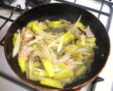 ごぼうとさつまいものクリームパスタ作り方3写真