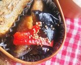 お弁当★ナスとパプリカ辛旨スタミナ煮浸し作り方4写真