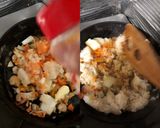 簡単！ご飯からチーズカレーリゾット♪作り方3写真