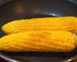 フライパンDE焼きとうもろこし作り方2写真