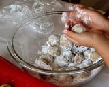 こおろぎ込めた♡スノーボールクッキー作り方9写真