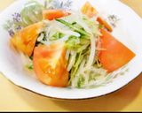 糸寒天とモヤシ、豆苗の茹でサラダ風☆作り方12写真