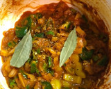 ピーマンとししとうの魚介スパイスカレー作り方5写真