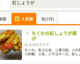 ちくわの紅しょうが揚げ作り方10写真