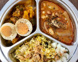 ピーマンとししとうの魚介スパイスカレー作り方6写真