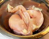 鶏ムネ肉のおろしポン酢サラダ(ヘルシー)作り方1写真