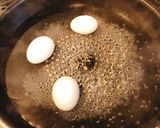 【簡単】基本の半熟茹で卵（半熟度　8割）作り方3写真