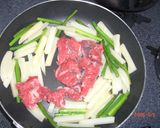 じゃがいもと牛肉のオイスター炒め作り方4写真