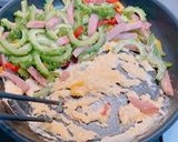 沖縄料理ゴーヤーチャンプルー!スパム使用作り方6写真