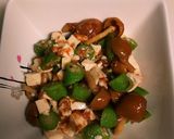 おくらとなめこの豆腐和え作り方3写真