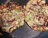 余ったいかゲソで簡単お好み焼き作り方7写真