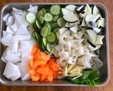 福神漬け(白たまり使用、お醤油でも可)作り方1写真