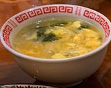 玉ねぎとワカメの卵とじスープ　味覇作り方4写真