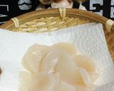 リカちゃん♡冷製前菜？ホタテ紫蘇ベーゼ作り方1写真
