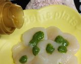 リカちゃん♡冷製前菜？ホタテ紫蘇ベーゼ作り方6写真