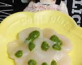 リカちゃん♡冷製前菜？ホタテ紫蘇ベーゼ作り方5写真