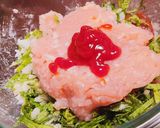 隠し味はケチャップ^^梅しそつくね作り方5写真