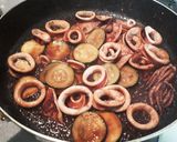 いかとズッキーニのにんにくオイスター炒め作り方3写真