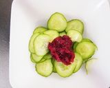 豆腐サラダ～梅きゅうりのせ～作り方3写真