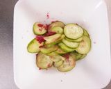 豆腐サラダ～梅きゅうりのせ～作り方4写真