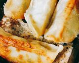 雪松餃子アレンジレシピ　バター揚げ餃子作り方2写真