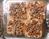 油揚げで納豆味噌マヨピザ作り方4写真