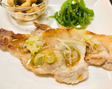 今日の夕飯は、ネギ塩だれ・中華スープ作り方6写真