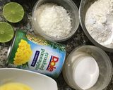 アメリカおやつ☆パイナップルココナツバー作り方1写真