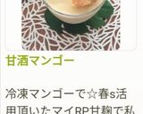 甘酒マンゴー作り方11写真
