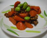 ★簡単★にんじんと挽肉のデミグラ風炒め作り方5写真
