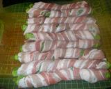 オクラと豚肉のなが～い春巻き♪作り方3写真