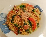 辛ラーメンバター焼そば作り方4写真
