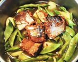 モロッコインゲン入り鯖じゃが作り方6写真