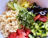 イタリアン冷製パスタ(サラダ)☆自作ドレ作り方1写真