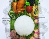 薄焼きたまごで ぴえん キャラ弁作り方20写真