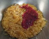 おくらと長いもの梅なめたけ和え作り方3写真