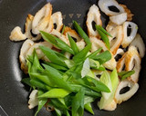 お弁当にも！ちくわと青ネギのごま油炒め作り方3写真