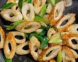 お弁当にも！ちくわと青ネギのごま油炒め作り方4写真
