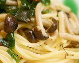 ワカメとしめじのパスタ作り方5写真