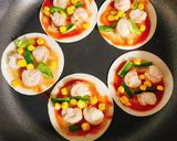 ベビーホタテのパリパリピザ作り方3写真