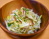 【薬味が主役！】みょうがと葱の薬味サラダ作り方4写真