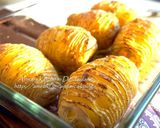 付け合わせに♪ハッセルバックポテト作り方4写真