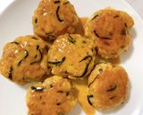 ダイエット　豆腐入り鶏団子×余り物ひじき作り方5写真