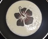 【簡単】キャラ弁 ハイビスカス 薄焼き卵作り方18写真