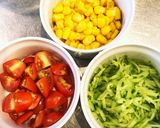 ひじきの煮物と豆腐のサラダ作り方2写真