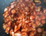 ウインナーオムライス焼肉のたれケチャップ作り方3写真
